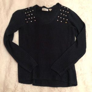 Shirt sweater stud knit 🧶